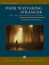 Poor Wayfaring Stranger Concert Band sheet music cover